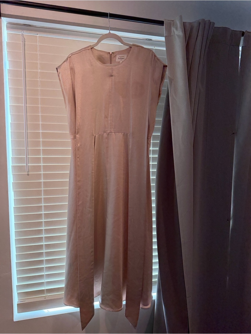 Bohme Rosalind Midi dress in Champagne